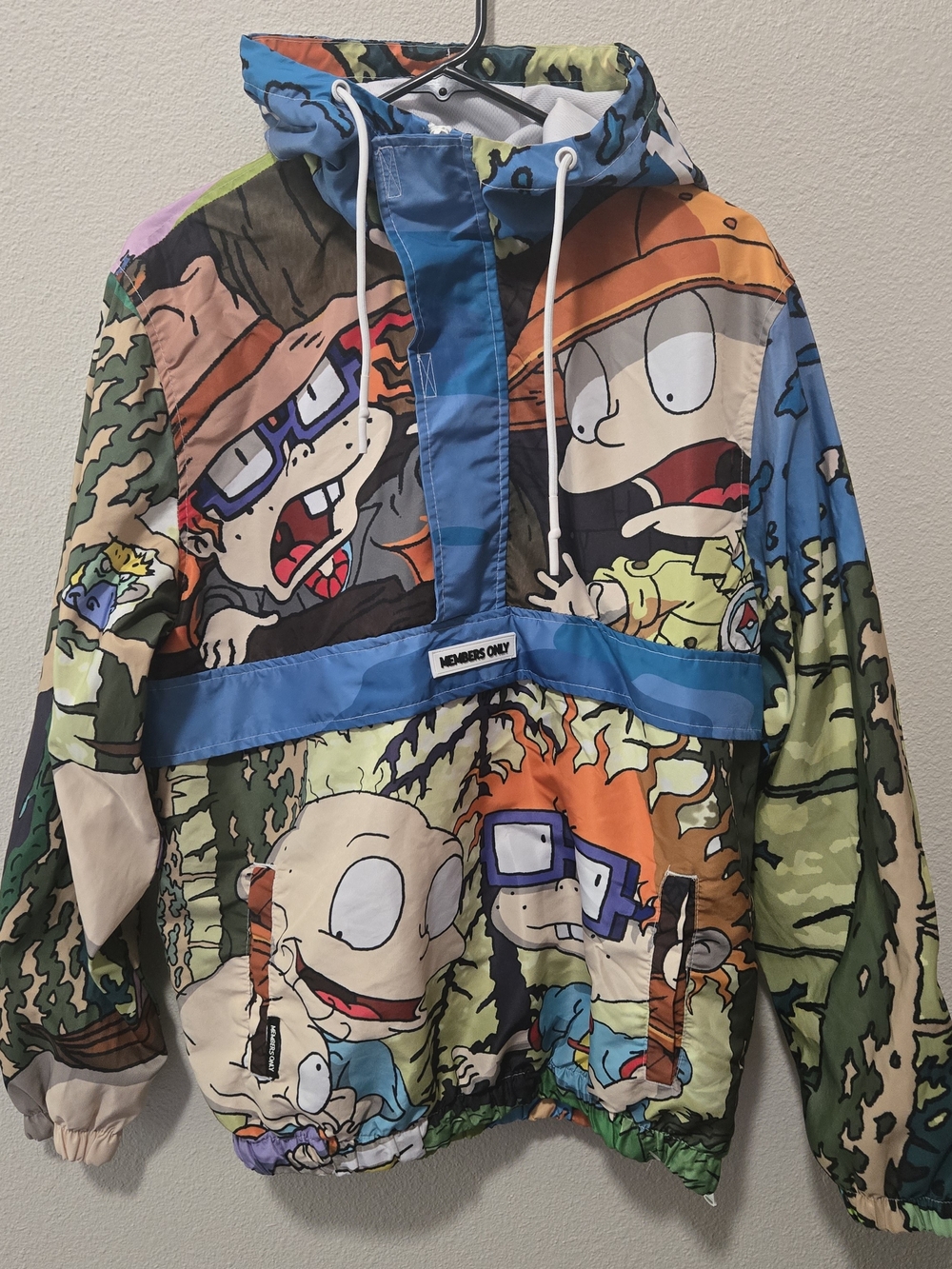 Members Only Rugrats Windbreaker Pullover